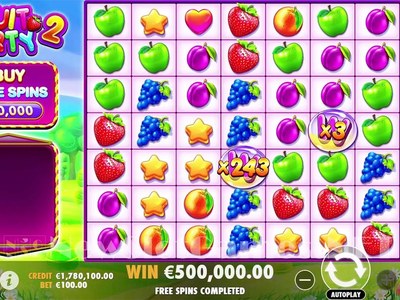 Игровой аппарат Fruit Party 2 — Pragmatic Play