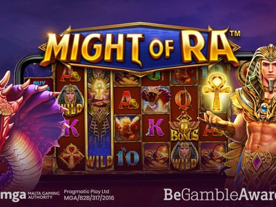 Игровой аппарат Might Of Ra студии Pragmatic Play